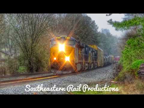 Solo Train Clips 1: Q582 Hauling Thru Gloster