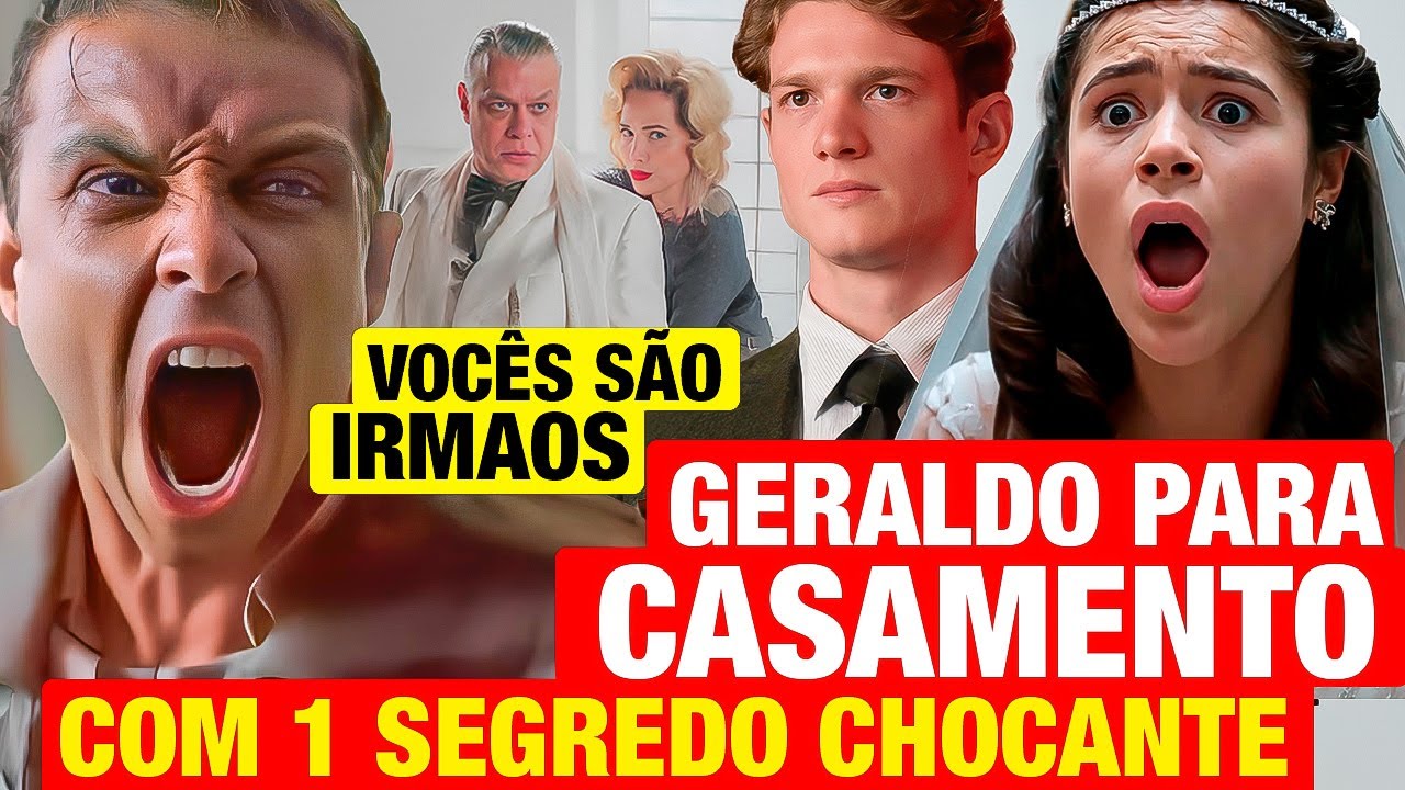 GAROTA DO MOMENTO: Geraldo REVELA QUE BIA E BETO são IRMÃOS em meio a CASAMENTO! Resumo hoje