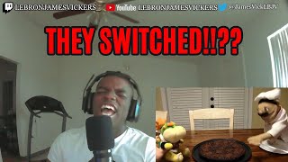 SML Movie: The Switch! REACTION!!!