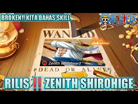 RILIS‼️ZENITH SHIROHIGE + BAHAS SKILL 🔥 OP Voyage Chronicles