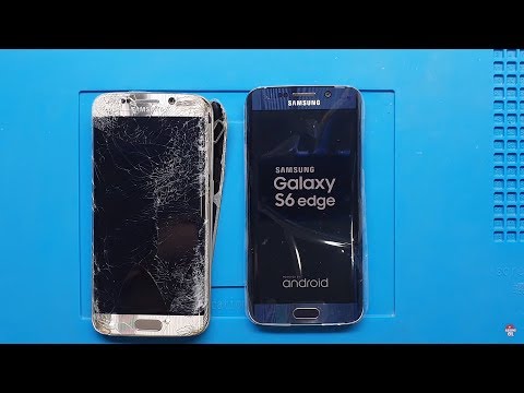 7. KATTAN DÜŞTÜ !!! Samsung Galaxy S6 Edge Ekran, Kasa ve Arka Kapak Değişimi #samsunggalaxys6edge Video