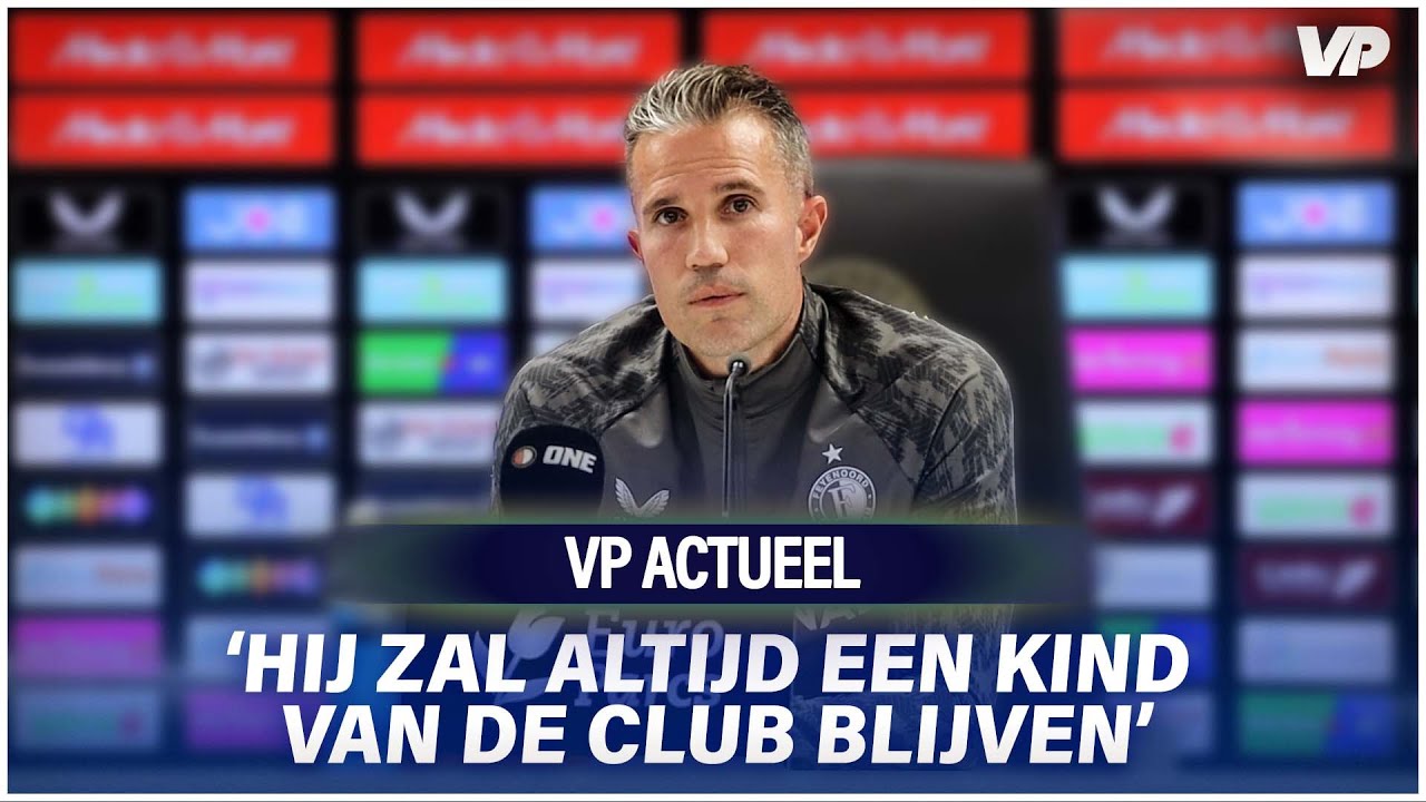 Thumbnail for article: Van Persie stuurt bericht naar 'kind van de club': 'Deur staat hier altijd open'