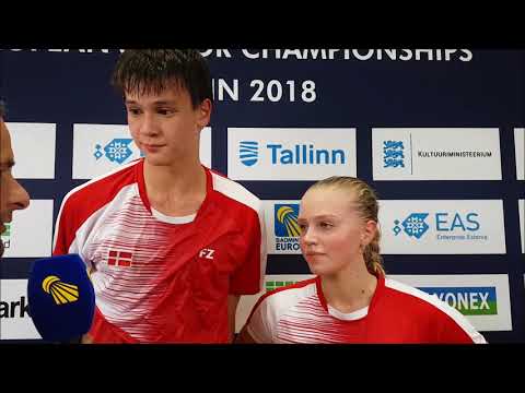 SEBASTIAN GRONBJERG & AMALIE MAGELUND DENMARK #EJC18 TEAM S/F