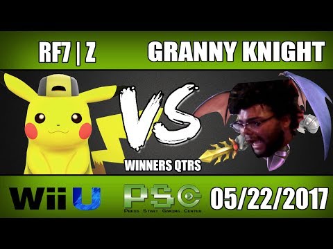 RF7 | Z (Pikachu) vs Granny Smith (Meta Knight) - Wii U Winners Qtrs S4M