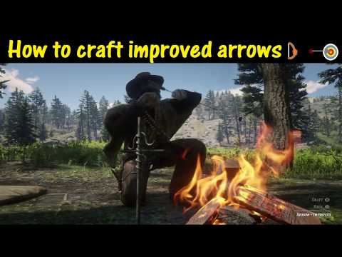 RDR2 How to craft improved arrows