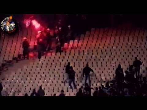 Panathinaikos - Proodeftiki 1997 // Pyro-Greece
