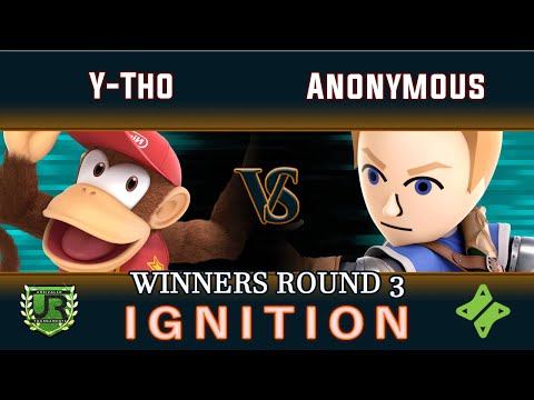 Ignition #187 WINNERS ROUND 3 - Y-Tho (Diddy Kong, Fox) vs Anonymous Moniker 5 (Mii Swordfighter)