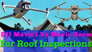 DJI Mavic3 vs Mavic Pro2 Zoom for Residential Roofing Inspections #djimavic3 #djimavicpro2zoom #dji