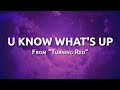 U Know What's Up (From Disney and Pixar's Turning Red) (Lyrics) | 99Hz Lyrics