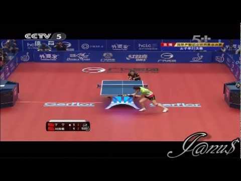 2012 Grand Finals (ws-final) DING Ning - LIU Shiwen [Full Match/Short Form]