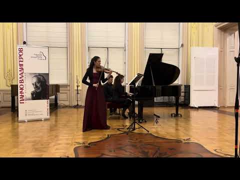 Панчо Владигеров: Песен | Pancho Vladigerov: Song | Slava Atanasova, violin