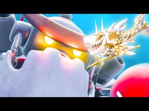 SHARCHANGEL vs MECHA CLAUS BOSS! - Hungry Shark World