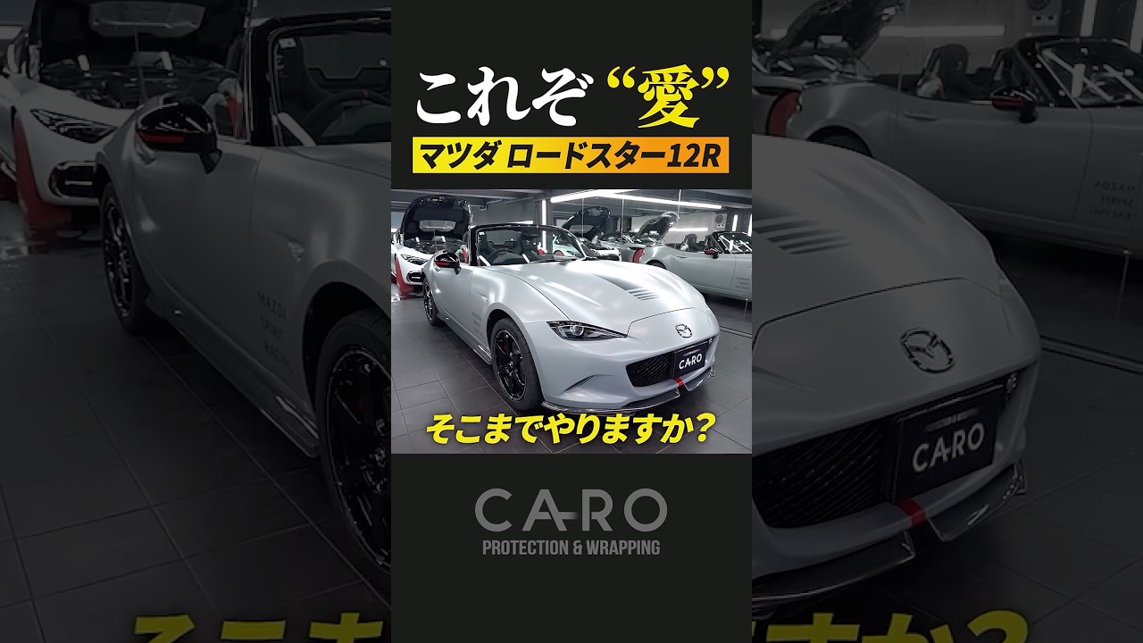 【やりすぎ】コスパは必要ない。これぞ究極の車愛 | MAZDA SPIRIT RACING ROADSTER 12R