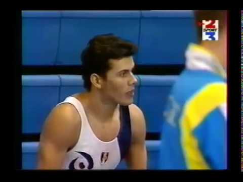 David MARTIN (FRA) trampoline - 1997 Europeans Eindhoven