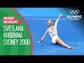 Svetlana Khorkina & "Pistolero" at Sydney 2000 | Music Monday
