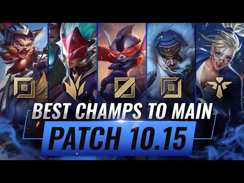 3 BEST Champions To MAIN For EVERY ROLE in Patch 10.15 - League of Legends Season 10
