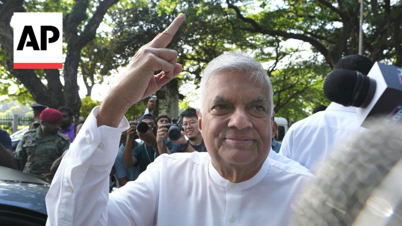Sri Lankan president votes in first poll since economic collapse