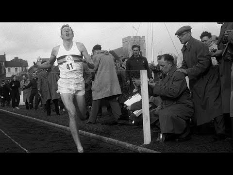 Archive: Watch Sir Roger Bannister run world’s first sub-four minute mile
