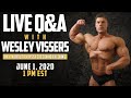 LIVE Q&A with Wesley Vissers - Let's Talk Bodybuilding