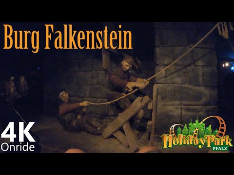 Burg Falkenstein - 4K Onride - Holiday-Park - POV
