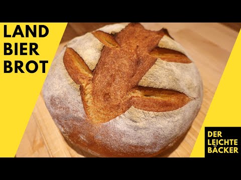 Mische Landbier mit Dinkelmehl und du bekommst dieses Brot | Landbierbrot selber backen