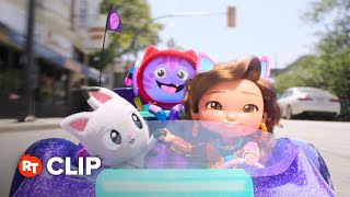 Gabby's Dollhouse: The Movie Family Clip - Pandy, DJ Catnip and Carlita Go Get Grandma (2025)