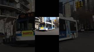 M104 Bus Announcements to 41 Street. (Clever Devices).