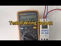 Test Of Wiring Output Digital Din Rail Timer Switch