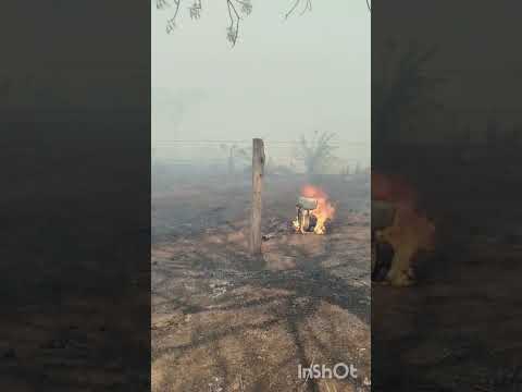 FOGO NA SANTA IDEOFONÇO -S . JOAQUIM MT