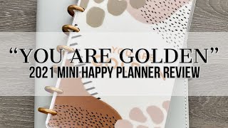 2021 "You Are Golden" Mini Happy Planner Flip Through | #happyplanner #minihappyplanner