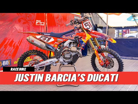 Racer X Films: Justin Barcia's Ducati Race Bike