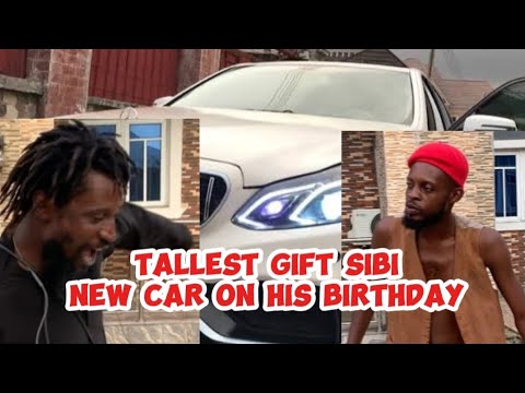 TALLEST SURPRISED SIBI WITH A CAR ON HIS BIRTHDAY