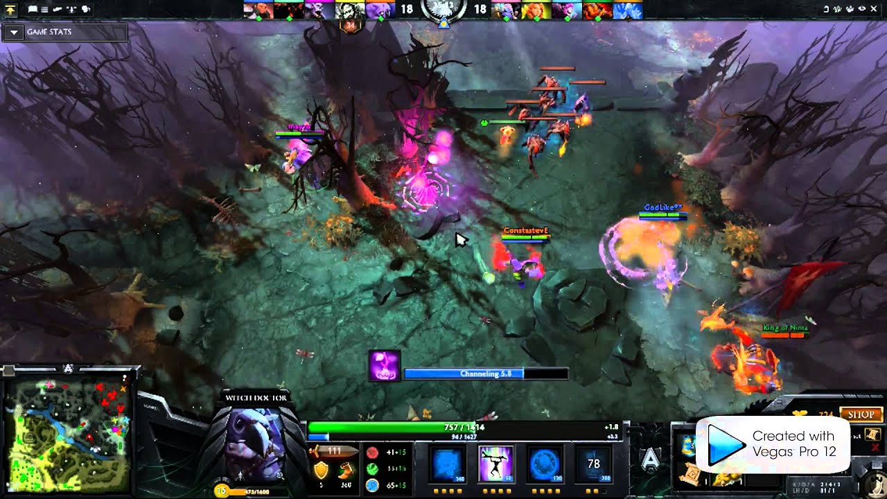 Dota 2: Pha Combo chuẩn đến từng giây giữa void và wd