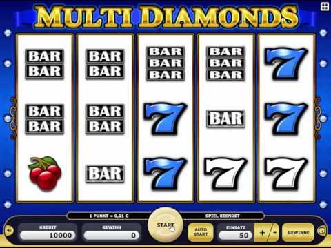 Multi Diamonds - Kajot Spielautomat Kostenlos Spiele und Gewinn