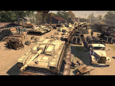 Company Of Heroes 2 Western Front Armies - Gameplay (PC/UHD)