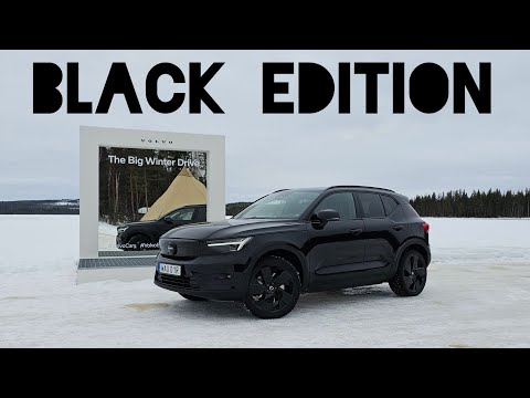 Volvo EX40 Black Edition 😎 + Ice Track disappointment. Safety over playfulness