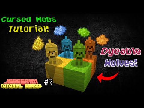 Jessie101 - How to summon Cursed Mobs in Minecraft (Bedrock Edition) 1.16+ - Tutorial Series #007