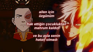 Icon For Hire - Sorry About Your Parents (Türkçe Çeviri) | Zuko &amp; Todoroki