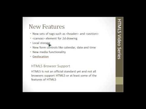 HTML5 Programming Course From Scratch - Chapter 11 – IntroductionHTML5
