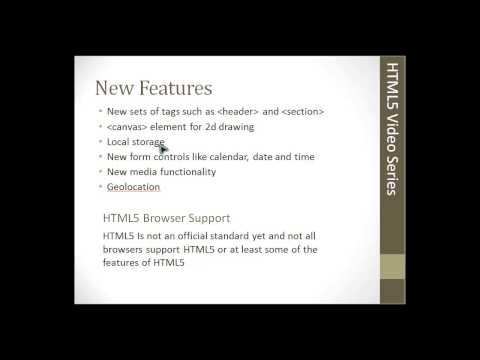 Learn Html5 Programming | Html5 for Beginners Chapter 1 HTML Introduction