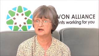 Marianne Rixson, Independent East Devon Alliance Candidate for Sidmouth