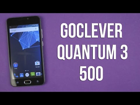 Распаковка GoClever Quantum 3 500 Gray