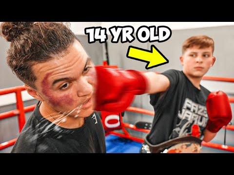 Elite Boxer Pretends To Be Noob Vs Jarvis (14 Year Old World Champion)