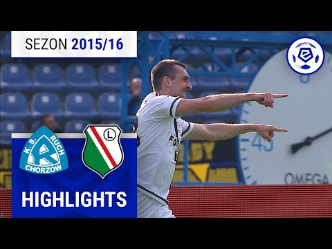 Ruch Chorzów - Legia Warszawa 1:4 | SKRÓT | Ekstraklasa 2015/16 | 9. Kolejka