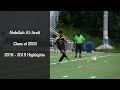 Abdullah Al-Jirafi - College Recruiting Video- Class of 2020