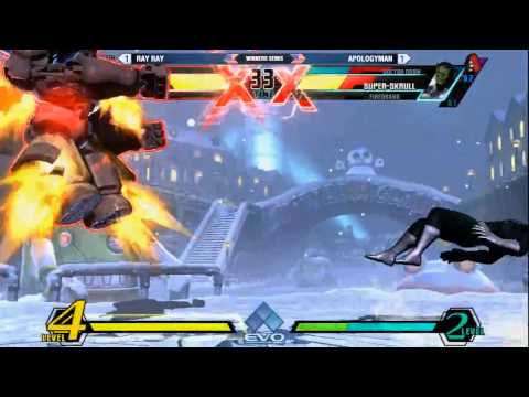 EVO 2015 UMVC3 Top 8 Winner Semis Apologyman vs RayRay