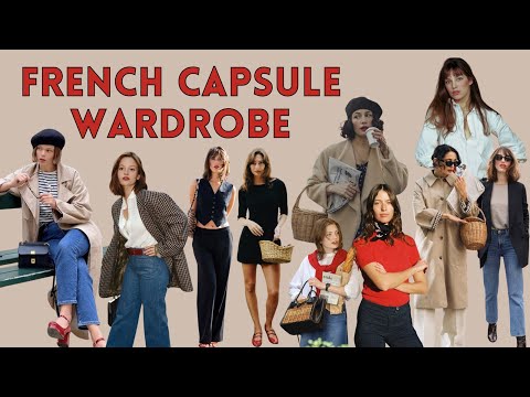 How to Create a French Capsule Wardrobe | Outfit Ideas & Celebrity Inspirations