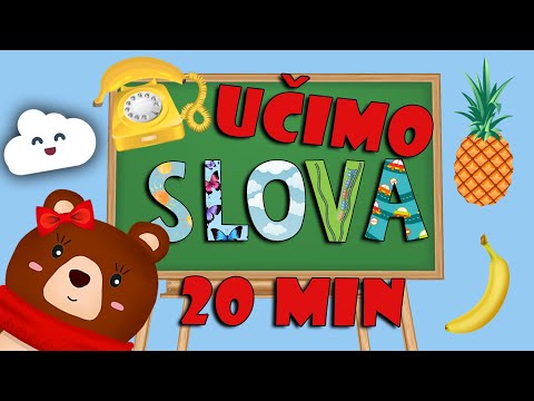 🔠📚 Učimo Mix: Abeceda, slova, izgovor, pisanje, mnemotehnika, pjesmice, igre | Mama Medo nas uči 🐻