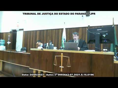 Júri Curitiba - 24/05/2023 às 13h30 - Autos nº 0003643-07.2021.8.16.0196
