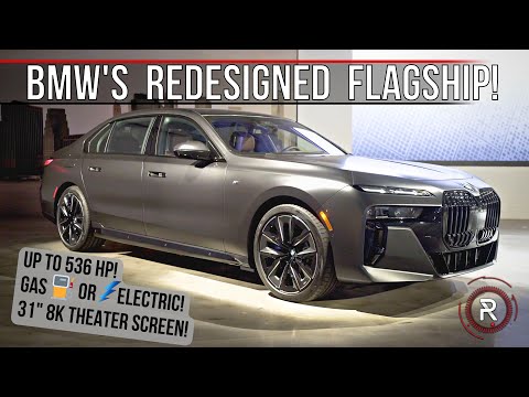 The 2023 BMW 7-Series Is An Innovated Electric/Gas Powered Flagship Luxury Sedan